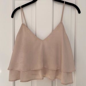 Ballet Pink Lulus Cropped Tank